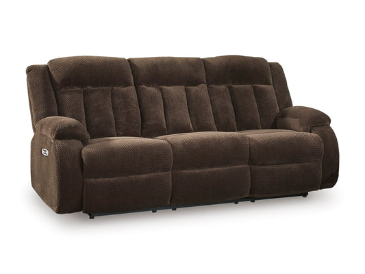 Greely Bend Rec Pwr Sofa With Drop Down Table