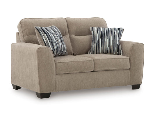Olten-Mocha Loveseat