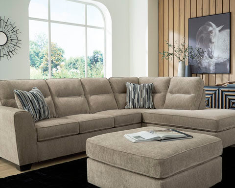 olten 2 Piece Sectional Sofa Set