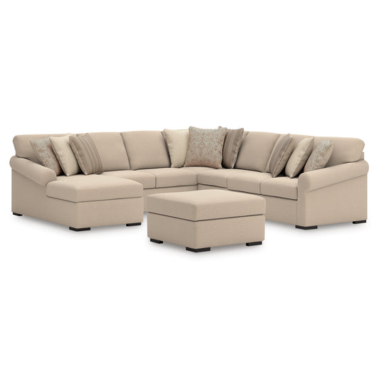 LadyMae 5 piece Sectional Sofa Set