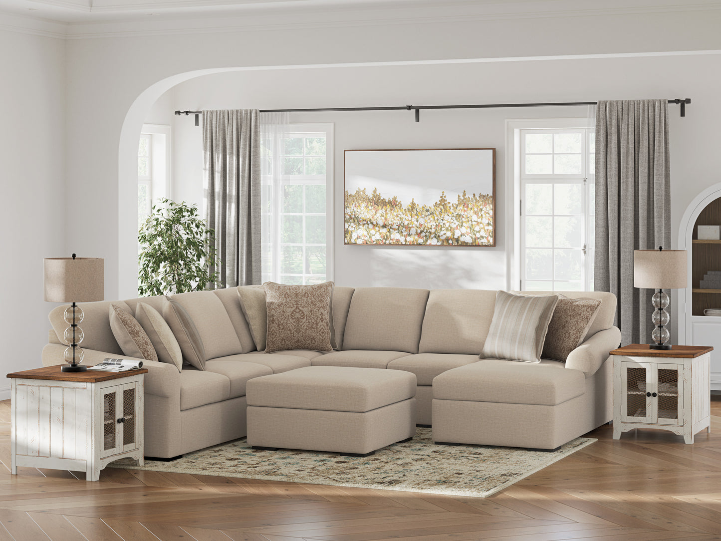 LadyMae 5-piece Sectional Sofa Set