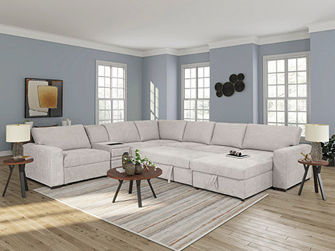 Flaglere 5-piece Sectional Sofa Set