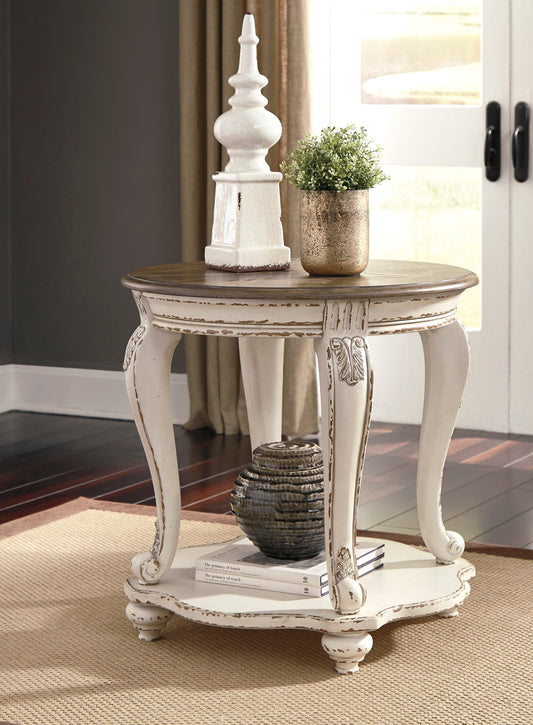 Realyn Round End Table