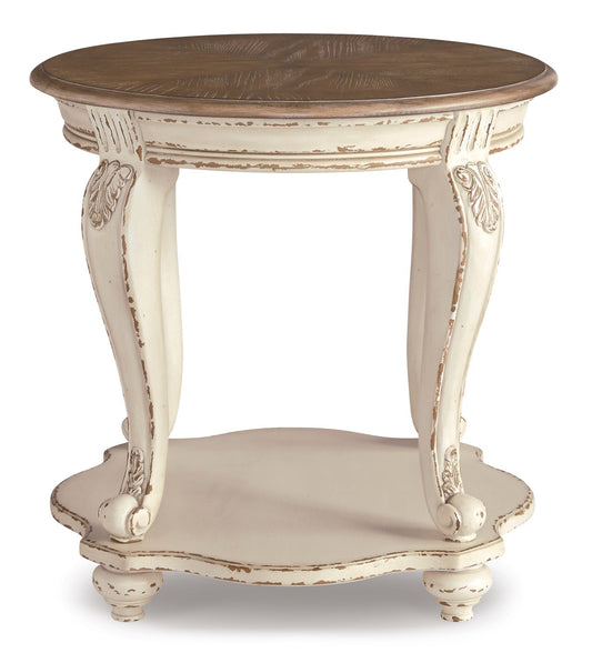 Realyn Round End Table