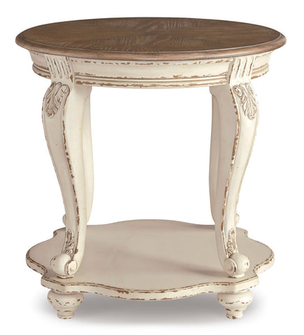 Realyn Round End Table