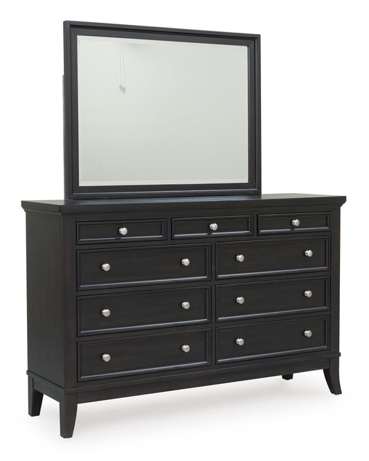 Bambori Dresser With Mirror