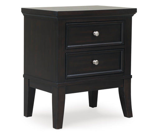 Bambori Two Drawer Night Stand