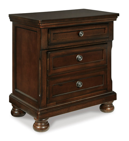 Porter Two Drawer Night Stand