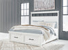 Ashbryn King bed with Storage