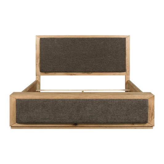 Bracken King Upholstered Panel Bed
