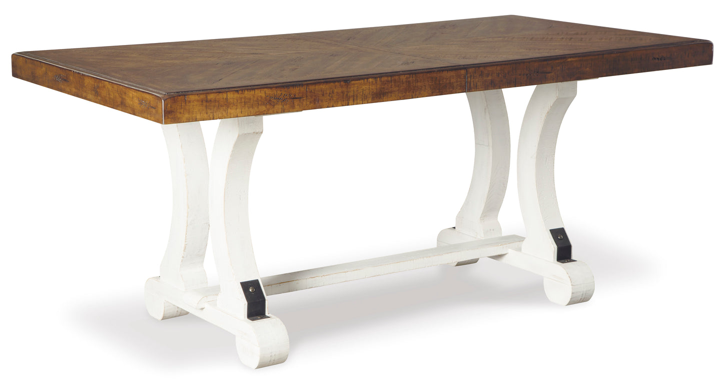 VALEBECK Dinning table set (Table+ 6 Barstool)