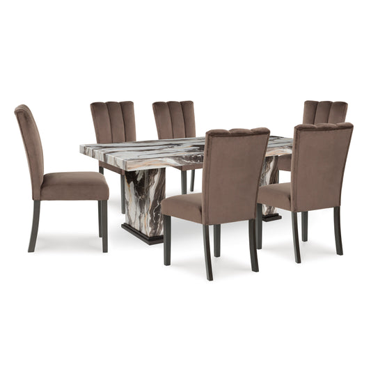 Jazmore Dinning table set (Table+ 6 chairs)