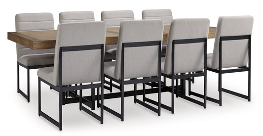 Tomtyn Dinning table set (Table+ 8 chairs)