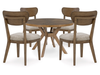 Roanhowe Dining set with 4 chair
