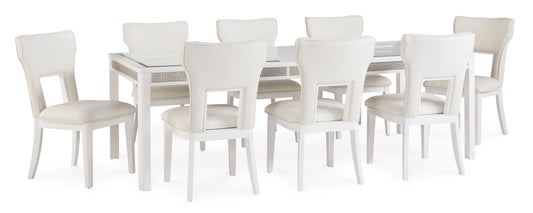 Chalanna Dinning table set (Table+ 8 chairs)