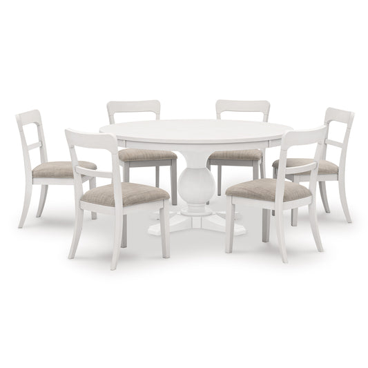 Chadworth Dinning table set (Table+ 6 chairs)
