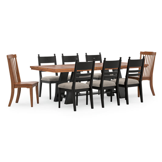 Chadworth Dinning table set (Table+ 8 chairs)