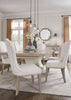 Jorlaina dining set with Table +8 chair