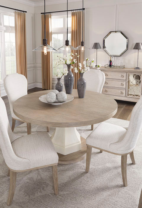 Jorlaina dining set with Table + 4 chair