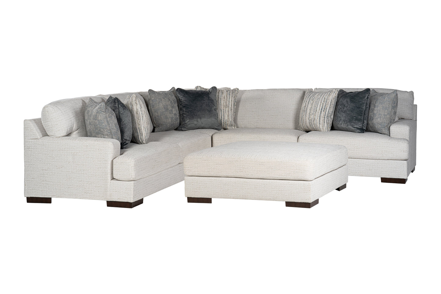 Ormira 3-piece Sectional Sofa Set + Ottoman