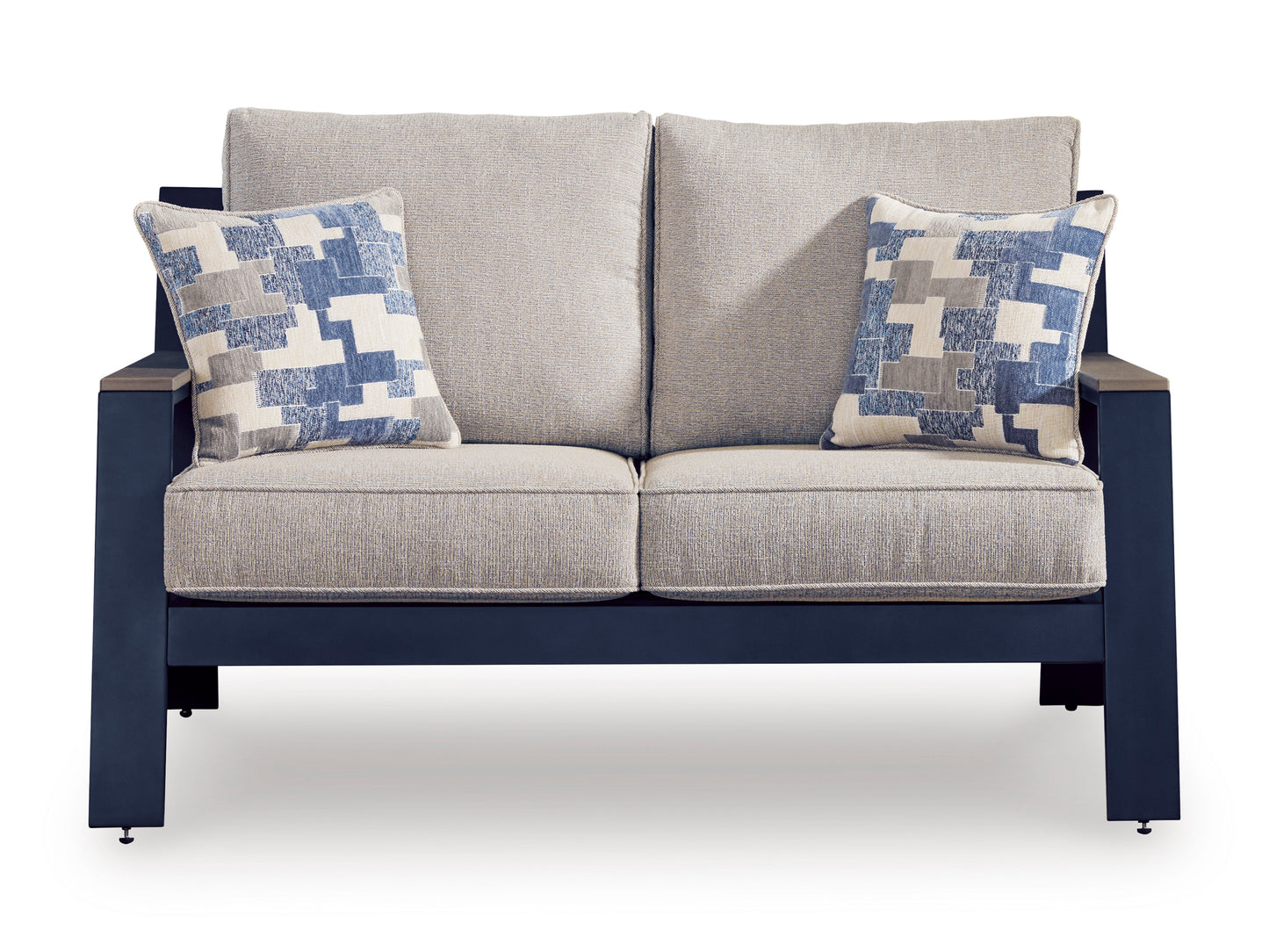 Mabry Shores Outdoor Sofa Set With Cocktail Table & End Table