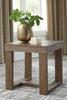 Cariton Square End Table