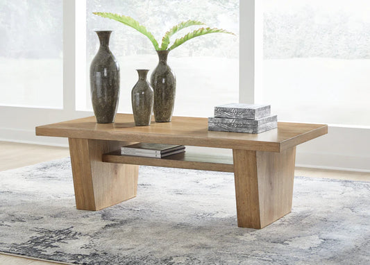 Kristiland Rectangular Cocktail Table + 2 end table