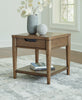 Roanhowe Rectangular Cocktail + 2 end Table