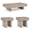 Jorlaina coffee Table + 2 end table