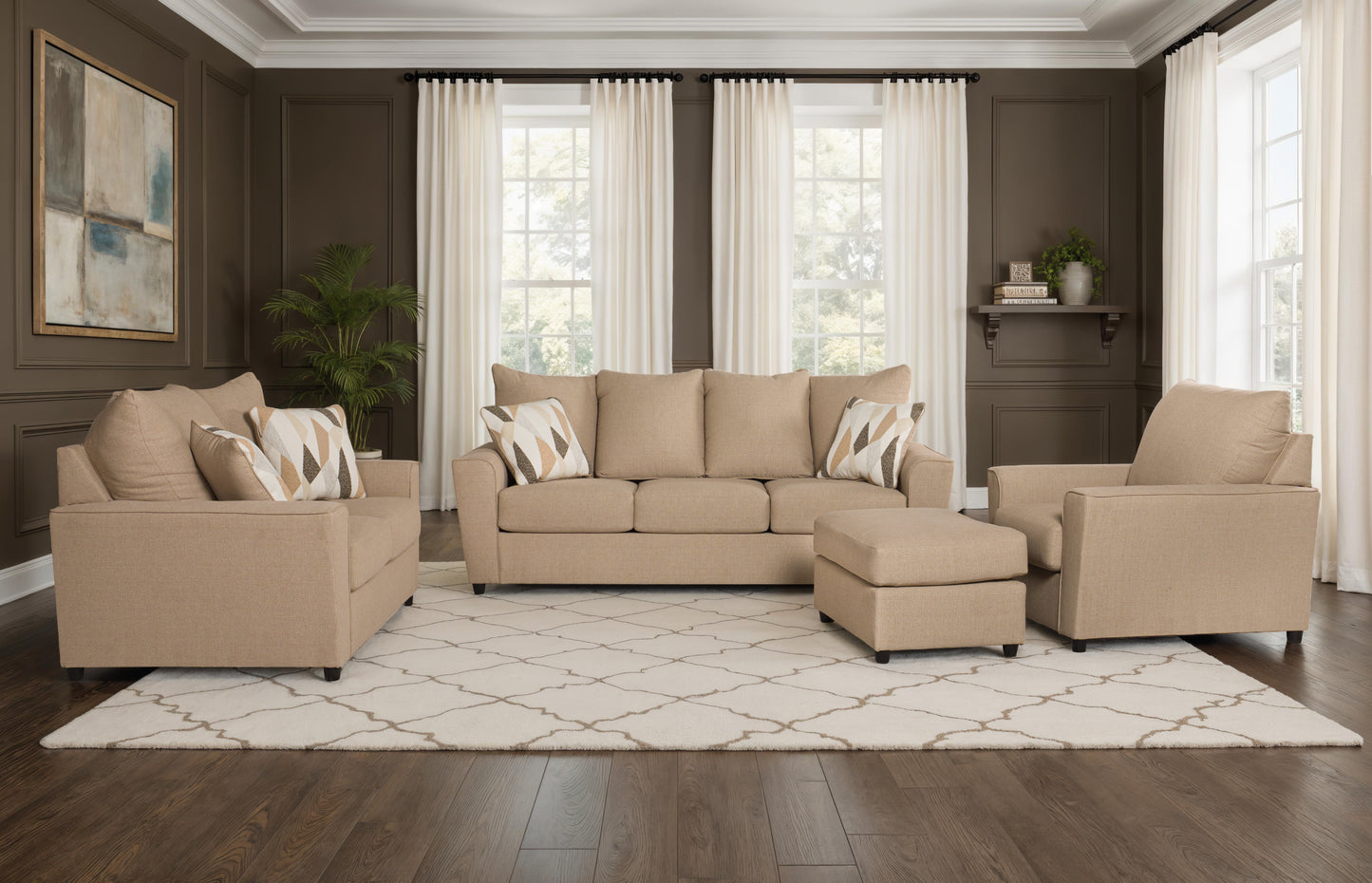 Metro Comfort Ottoman