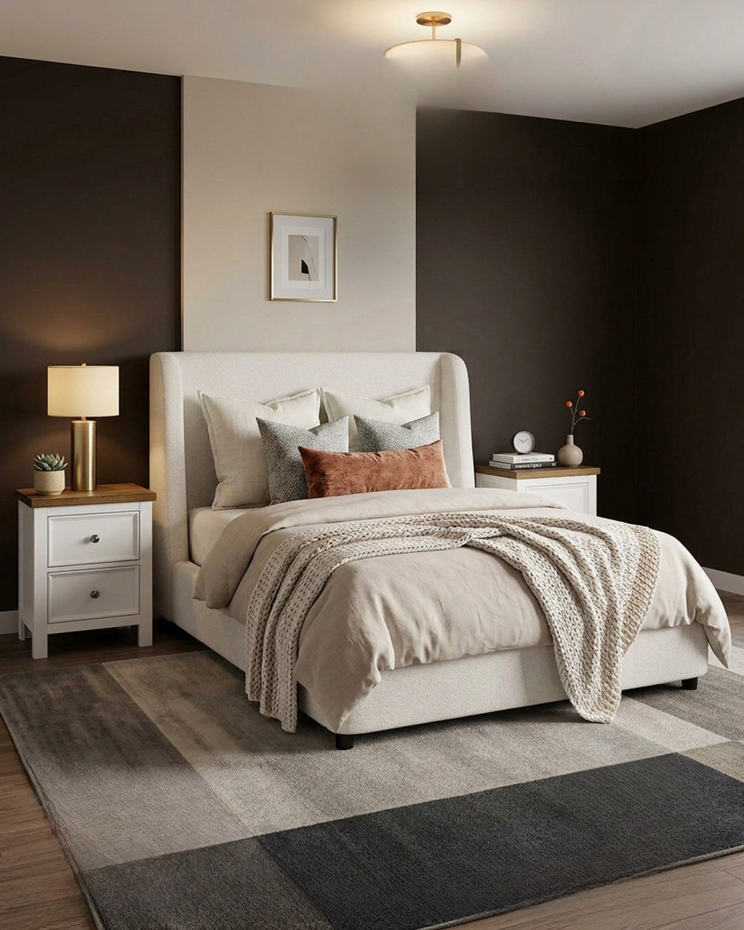 Rivano King Upholstered Bed