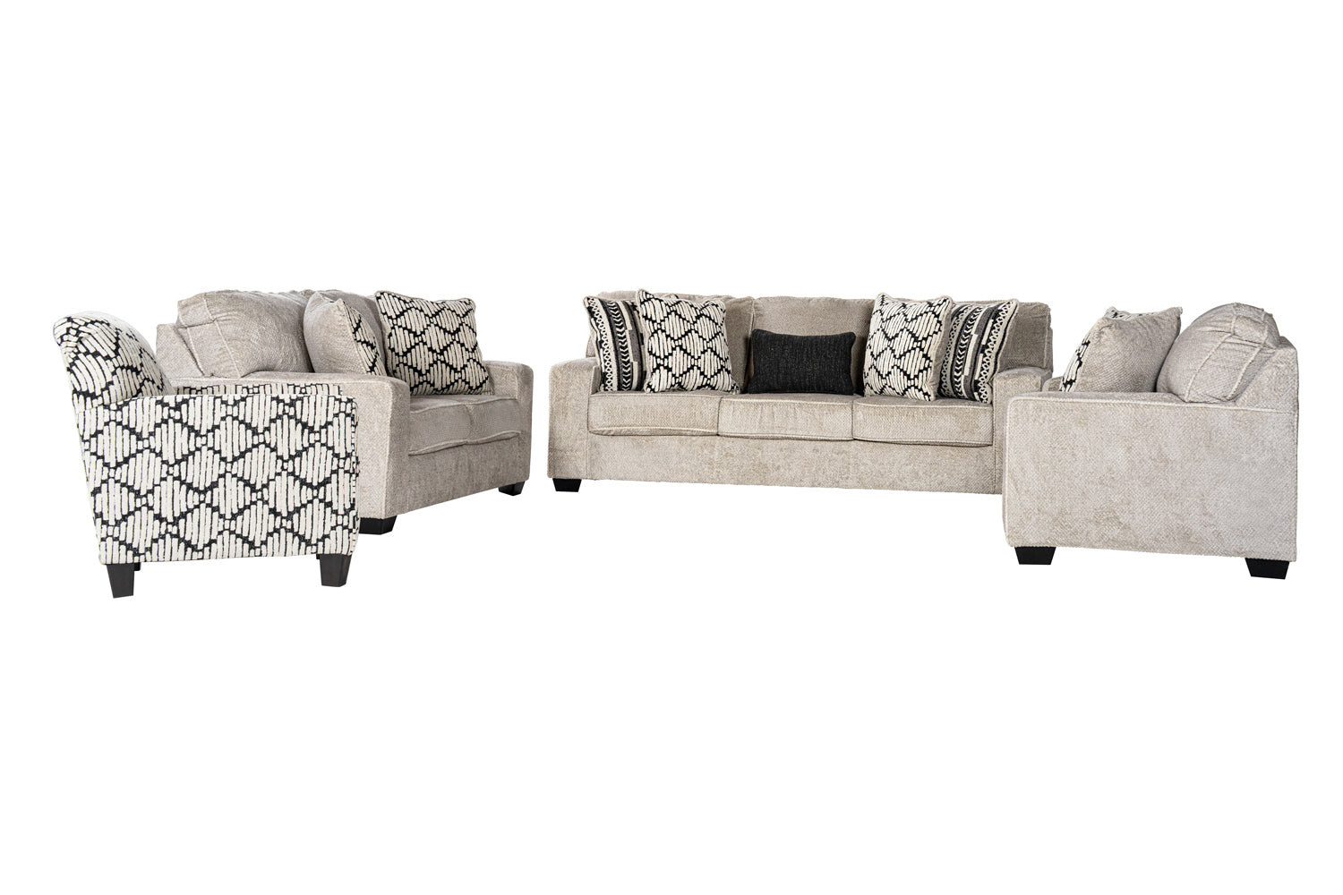 Sofa Set (3+2+2) + Accent chair
