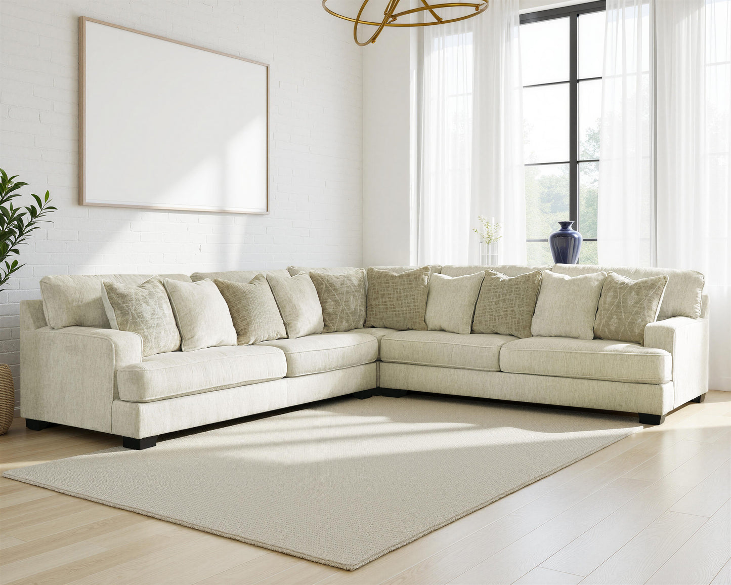 Rawcliffe 3 piece Sectional Sofa Set