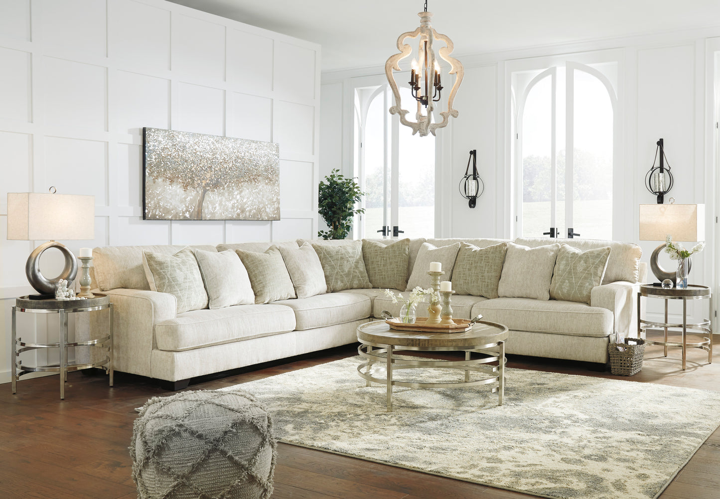 Rawcliffe 3 piece Sectional Sofa Set