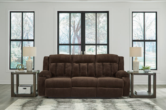 Greely Bend Rec Pwr Sofa With Drop Down Table