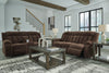 Greely Bend Rec Pwr Sofa With Drop Down Table