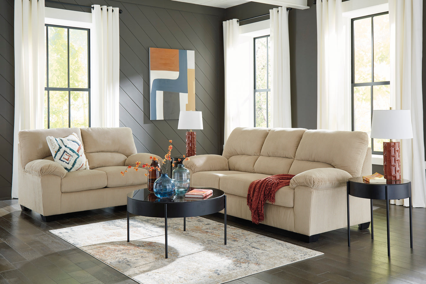 Simplejoy Sofa Set (3+2+1)