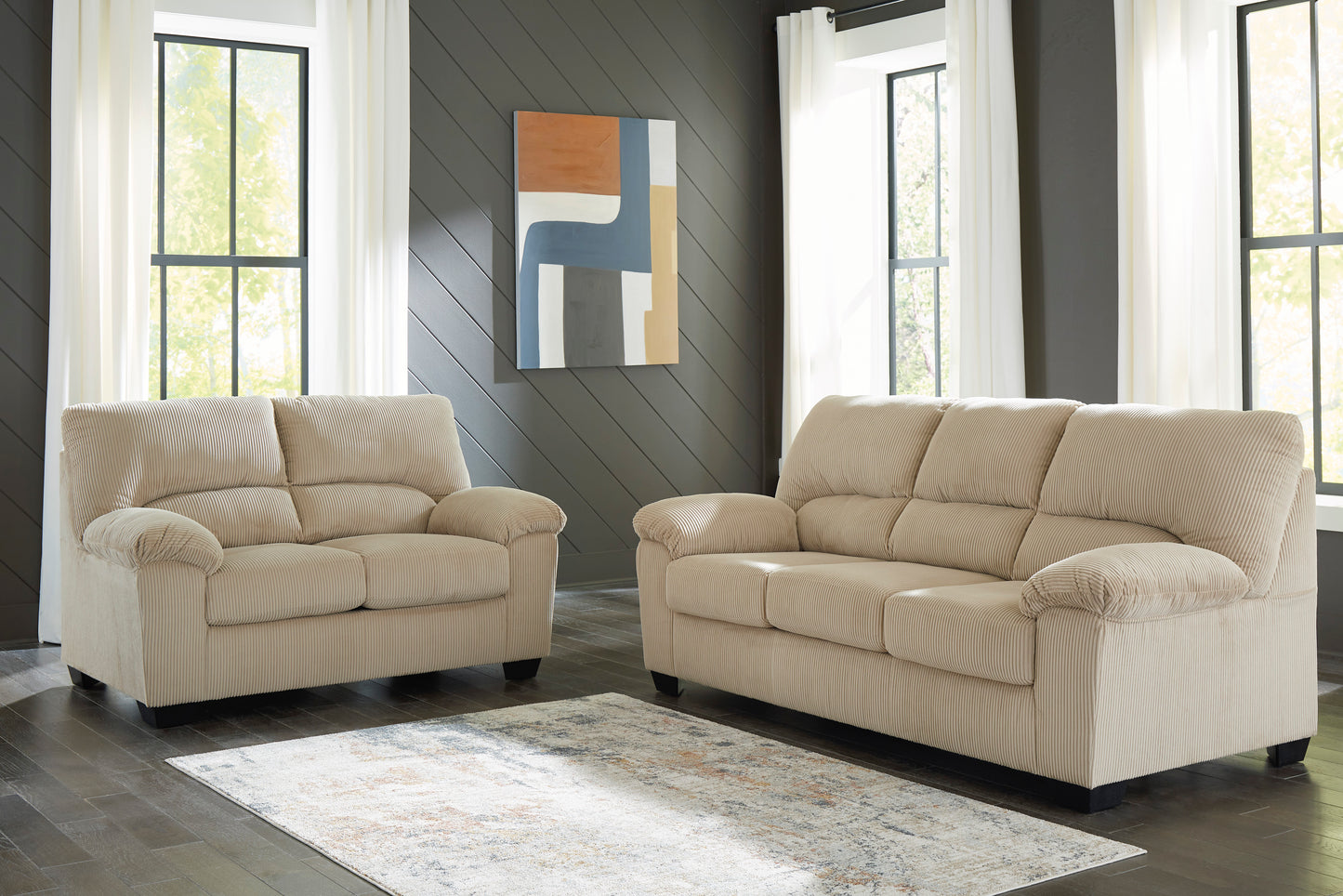 Simplejoy Sofa Set (3+2+1)