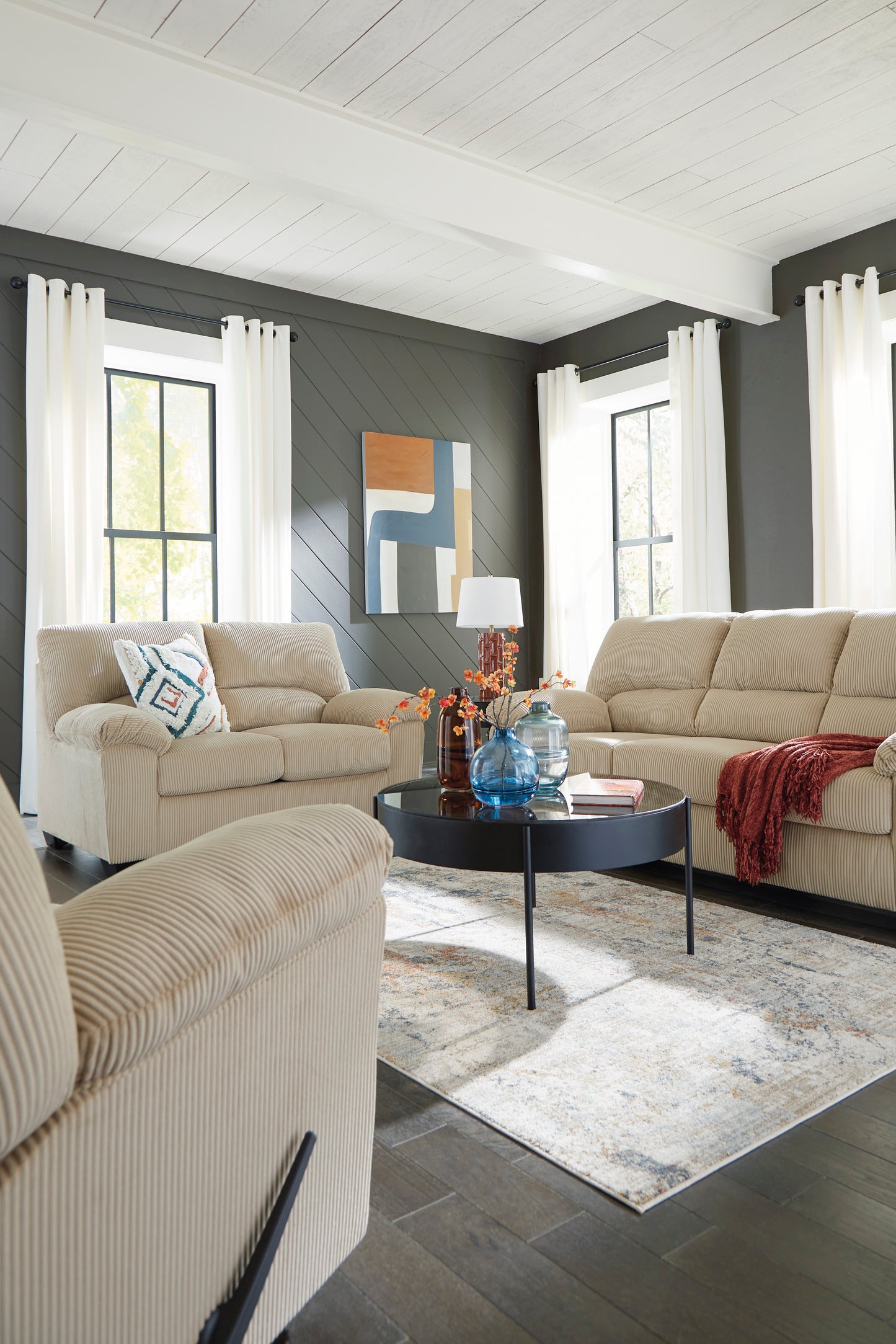 Simplejoy Sofa Set (3+2+1)