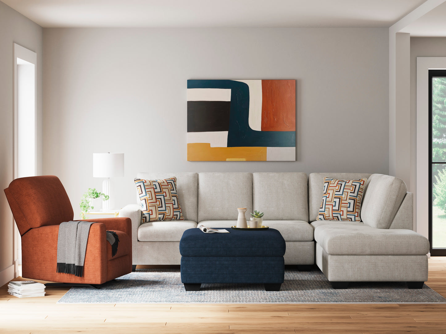 Aviemore 2 Piece sectional Sofa Set