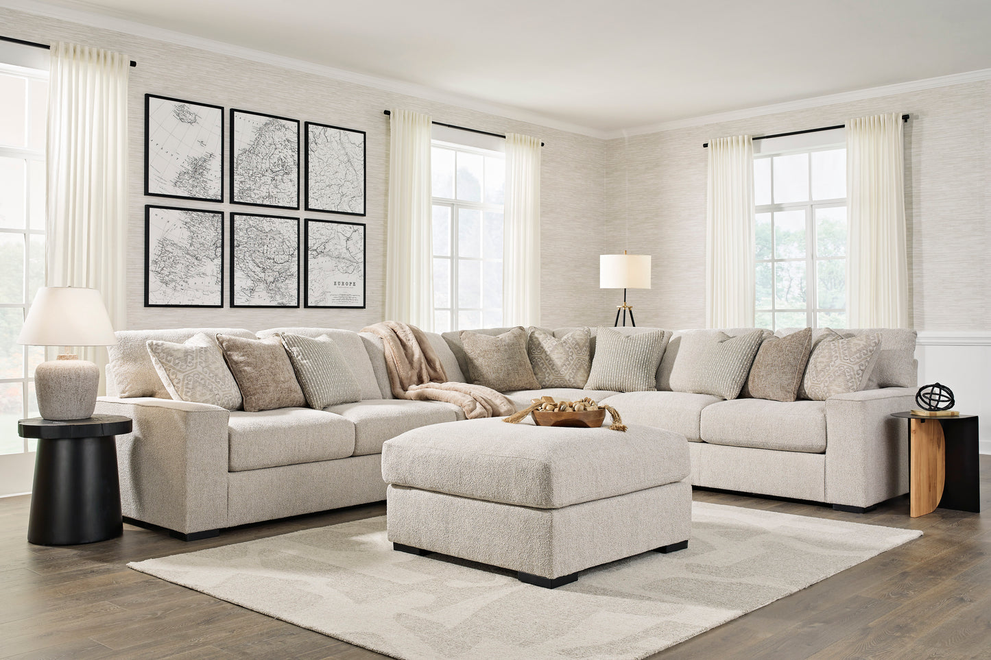 Balltyton 4 piece Sectional Sofa Set