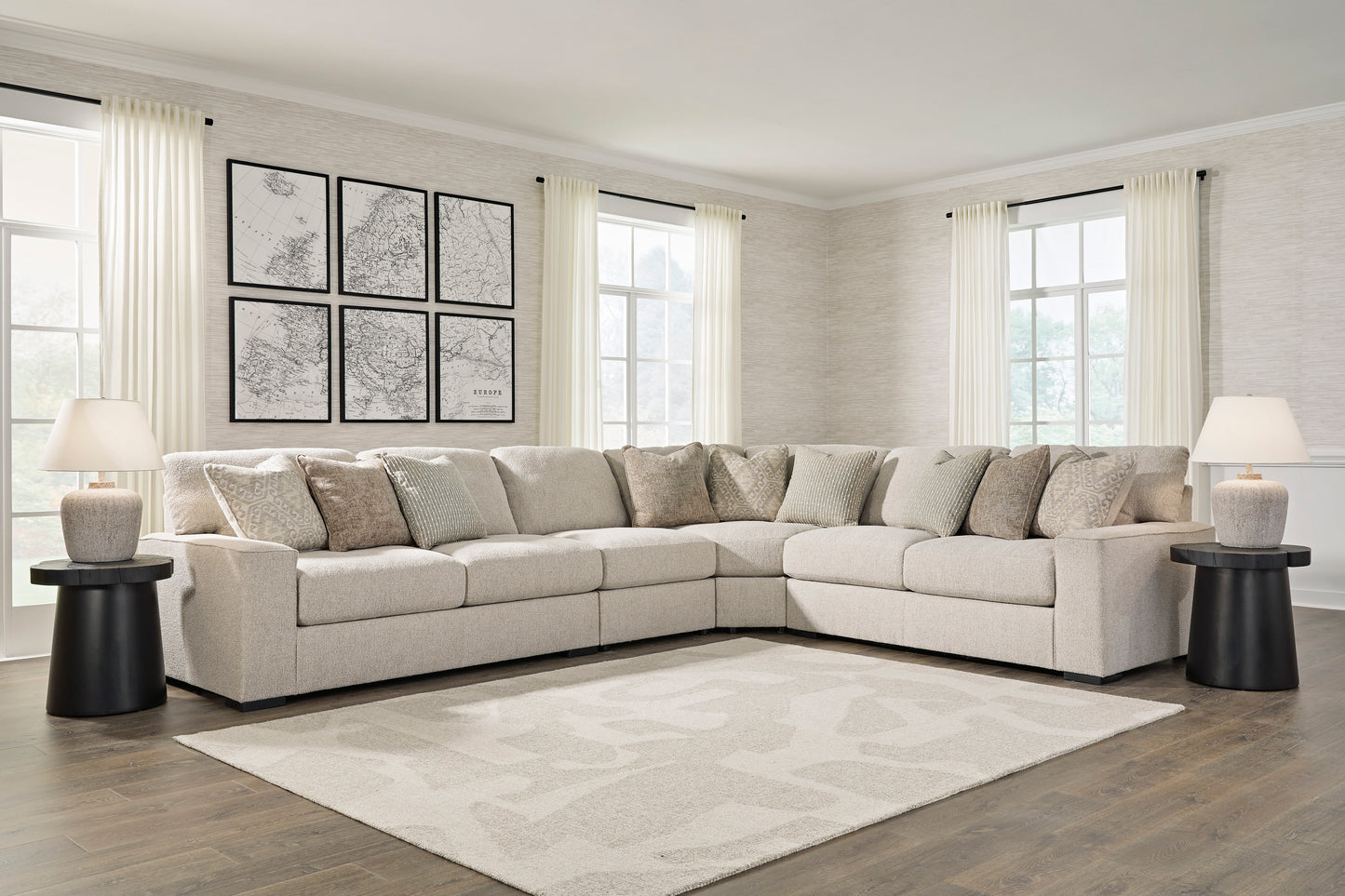 Balltyton 4 piece Sectional Sofa Set