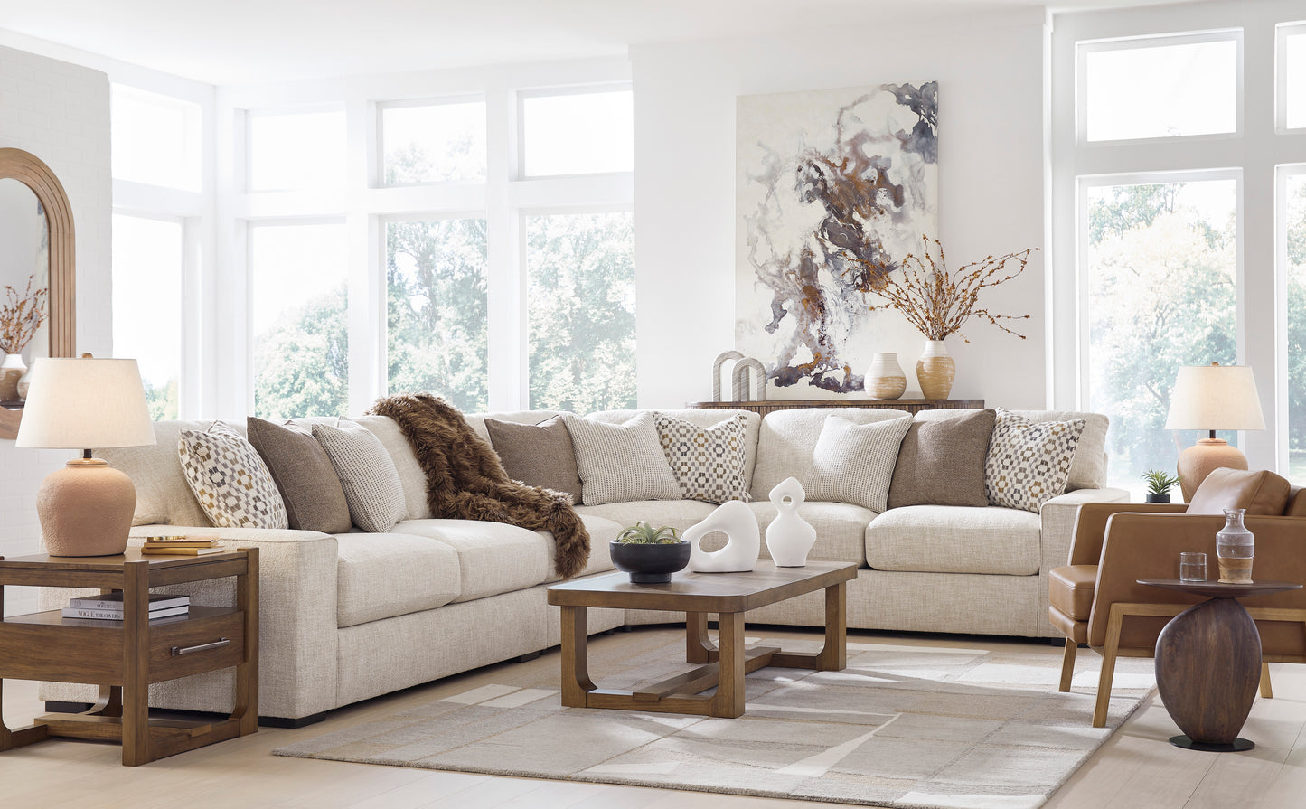 Abberson 4 piece sectional