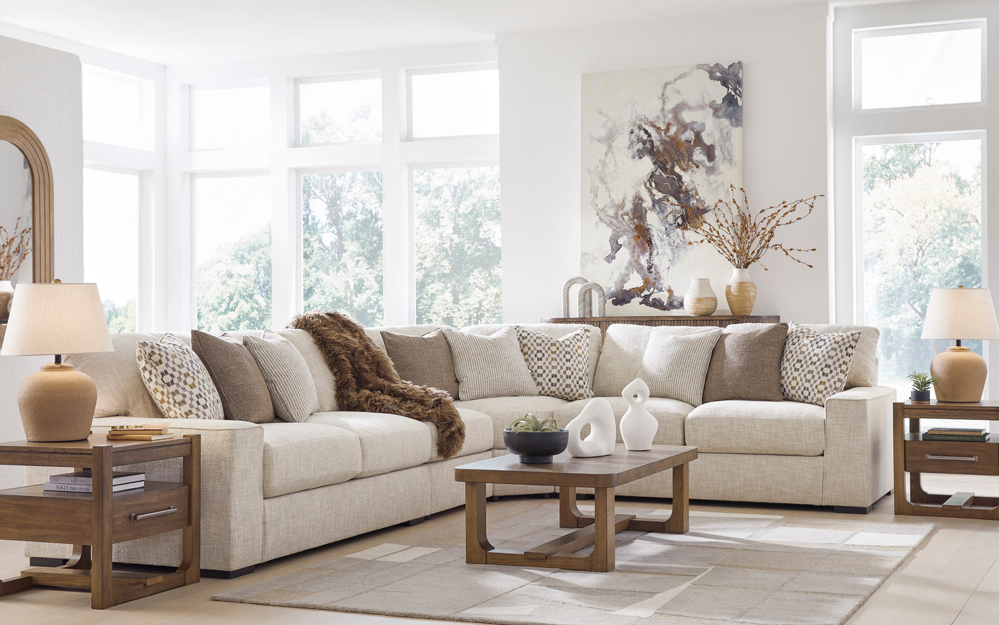 Abberson 4 piece sectional