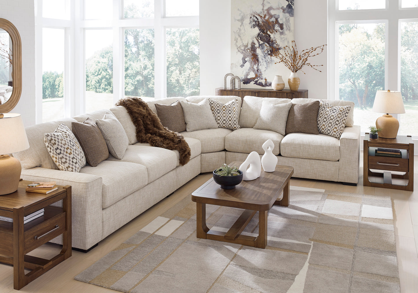 Abberson 4 piece sectional