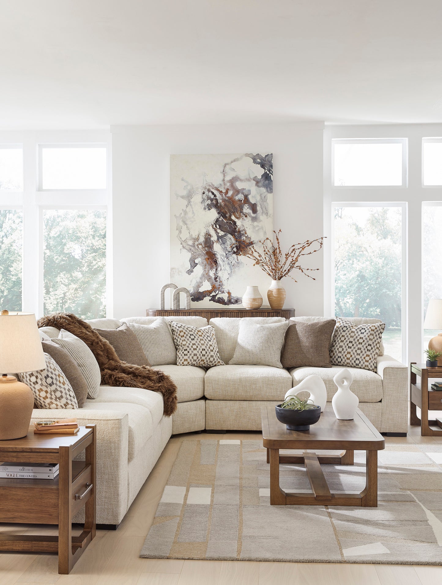 Abberson 4 piece sectional