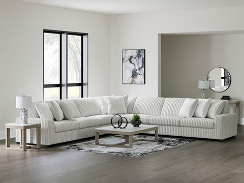 Stupendous 5 piece Sectional Sofa Set