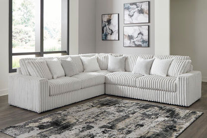 Stupendous 3 piece Sectional Sofa Set