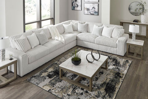 Stupendous 4 piece Sectional Sofa Set