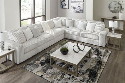 Stupendous 4 piece Sectional Sofa Set